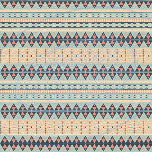 Tribal Blush 007 Printed Pattern Vinyl