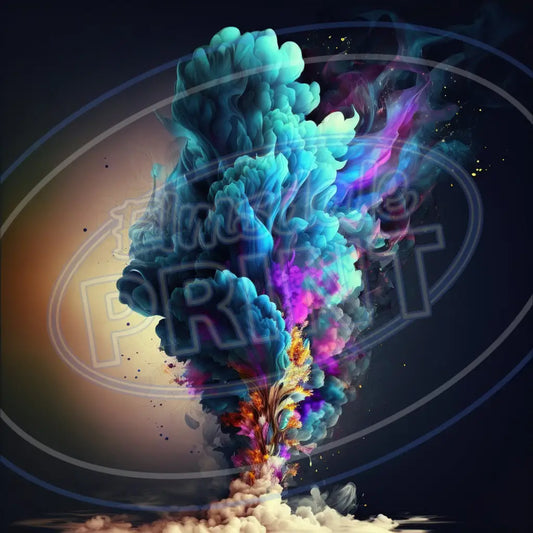 Trippy Smoke 003 Printed Pattern Vinyl