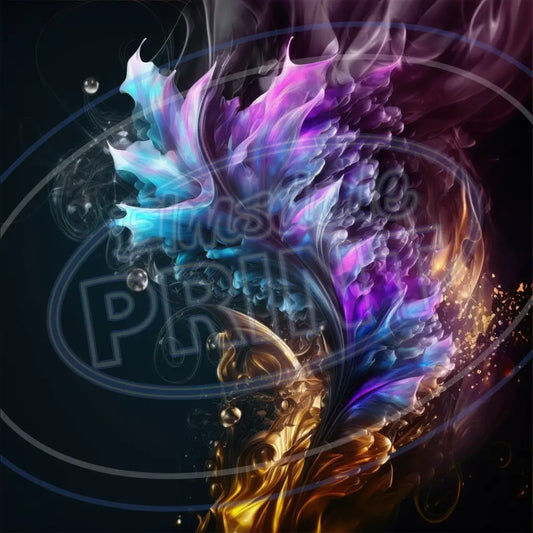 Trippy Smoke 006 Printed Pattern Vinyl