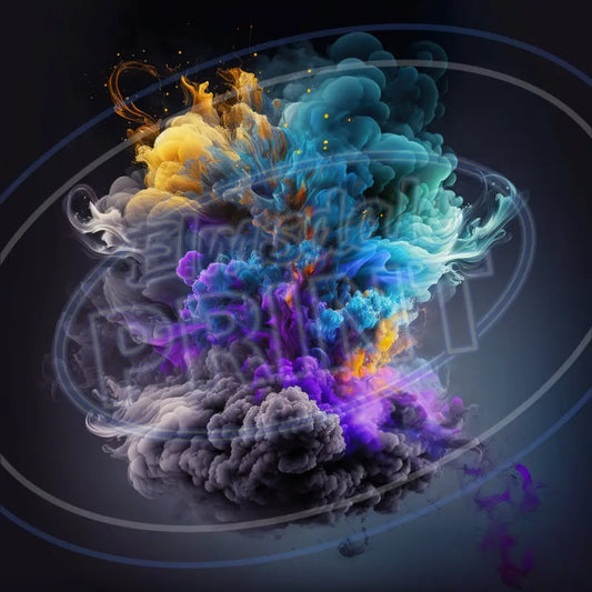 Trippy Smoke 008 Printed Pattern Vinyl