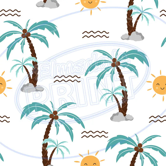 Tropical Kitties 007 Printed Pattern Vinyl