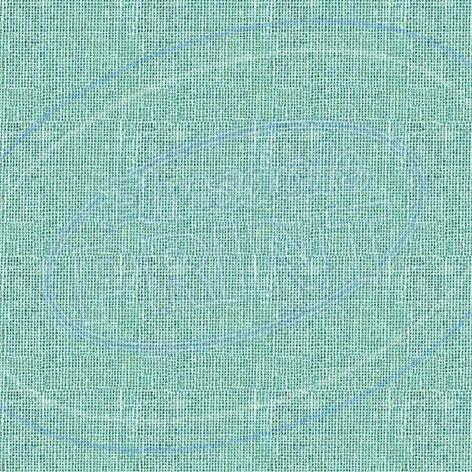 Turquoise Burlap 002 Printed Pattern Vinyl