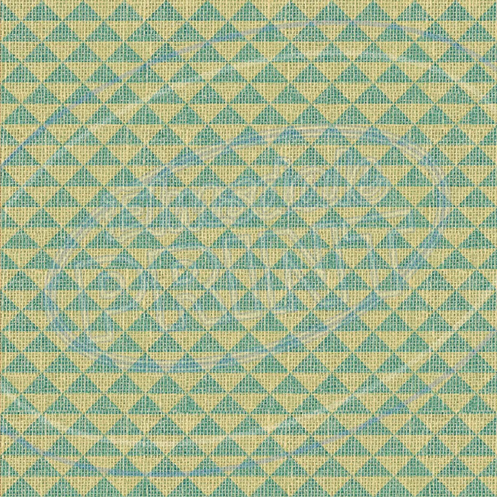 Turquoise Burlap 005 Printed Pattern Vinyl