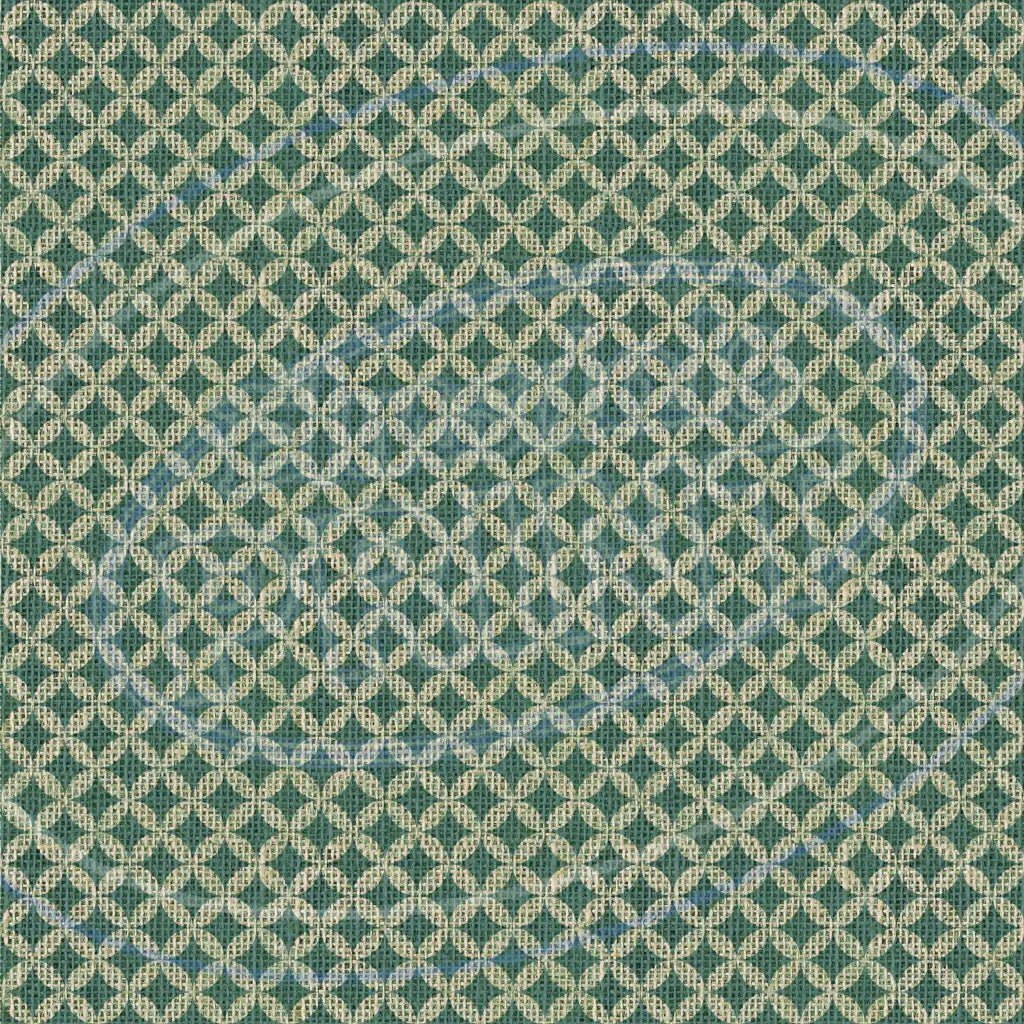 Turquoise Burlap 007 Printed Pattern Vinyl