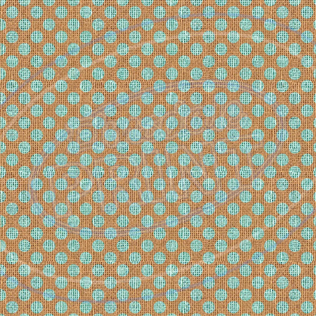 Turquoise Burlap 009 Printed Pattern Vinyl