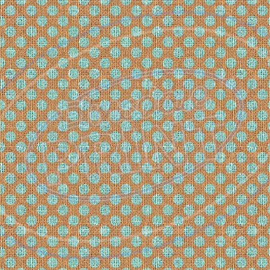 Turquoise Burlap 009 Printed Pattern Vinyl