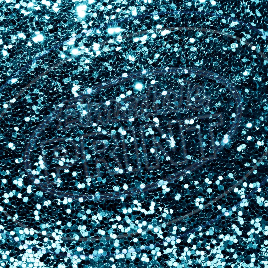 Turquoise Foil 008 Printed Pattern Vinyl