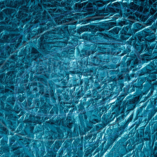 Turquoise Foil 009 Printed Pattern Vinyl