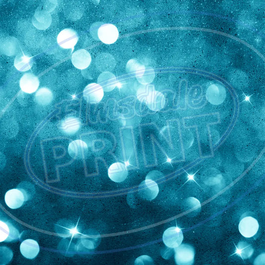 Turquoise Foil 012 Printed Pattern Vinyl