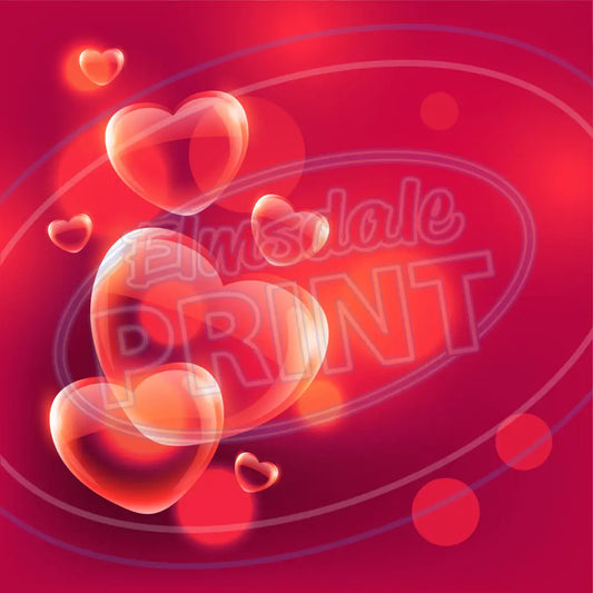 Valentine Bokeh 004 Printed Pattern Vinyl