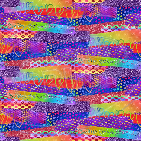 Valentine Pride 008 Printed Pattern Vinyl