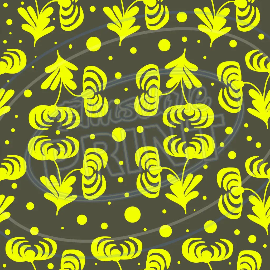 Vibrant Floral 006 Printed Pattern Vinyl