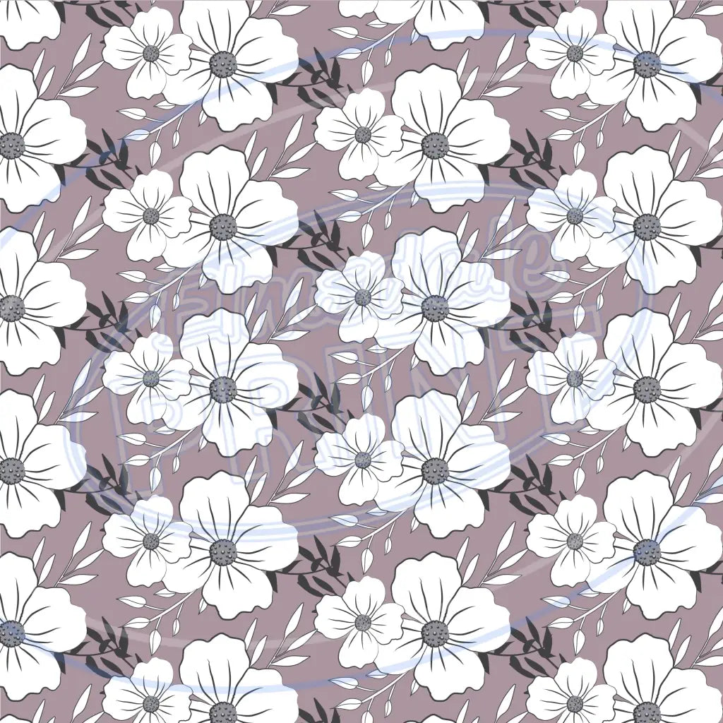 Vintage Bloom 006 Printed Pattern Vinyl