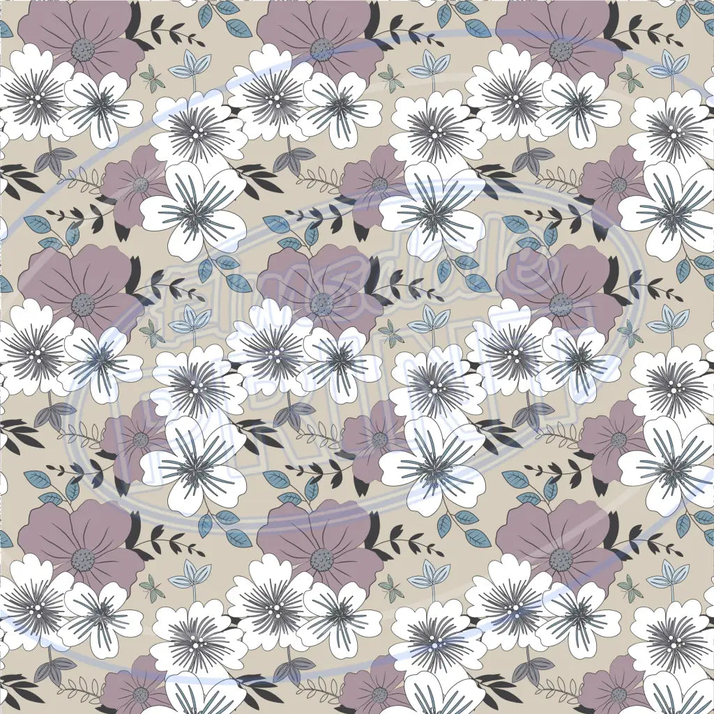Vintage Bloom 008 Printed Pattern Vinyl