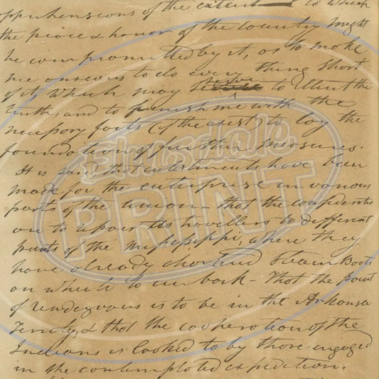 Vintage Handwriting 002 Printed Pattern Vinyl