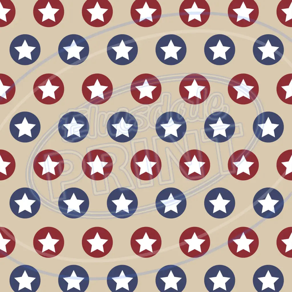 Vintage Usa 007 Printed Pattern Vinyl