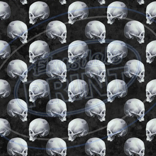 Wicked Skulls 004 Printed Pattern Vinyl