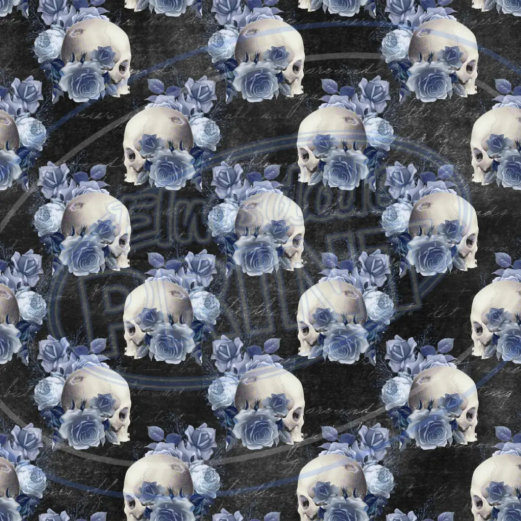 Wicked Skulls 005 Printed Pattern Vinyl