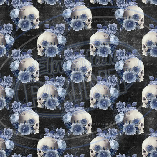 Wicked Skulls 005 Printed Pattern Vinyl