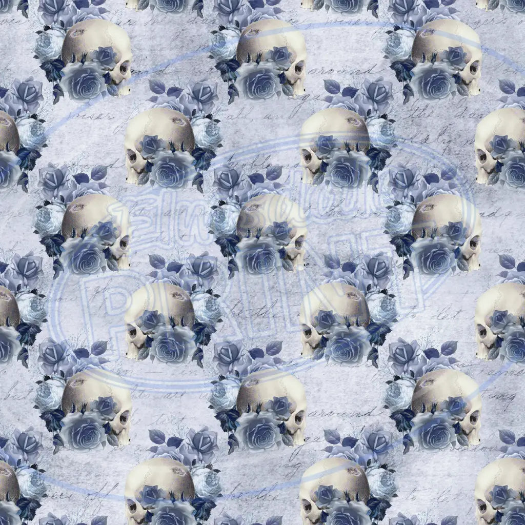 Wicked Skulls 013 Printed Pattern Vinyl