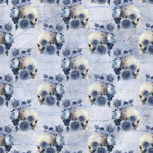 Wicked Skulls 013 Printed Pattern Vinyl