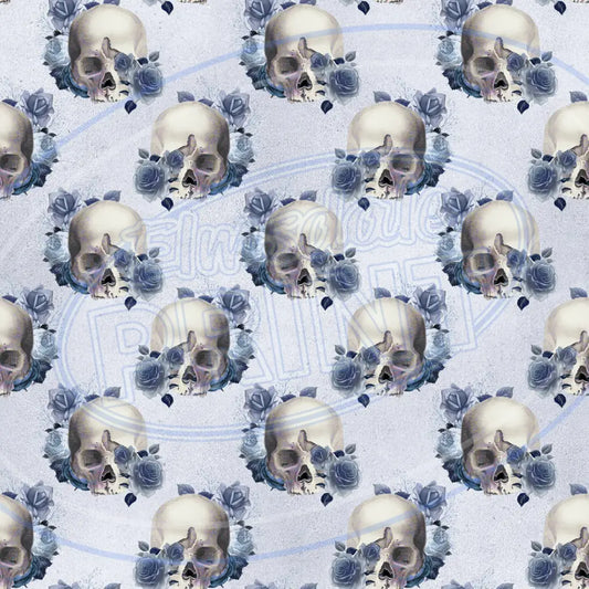 Wicked Skulls 014 Printed Pattern Vinyl