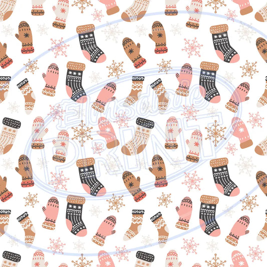 Winter Friends 002 Printed Pattern Vinyl