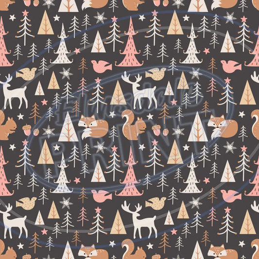 Winter Friends 003 Printed Pattern Vinyl