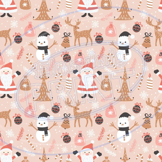 Winter Friends 004 Printed Pattern Vinyl