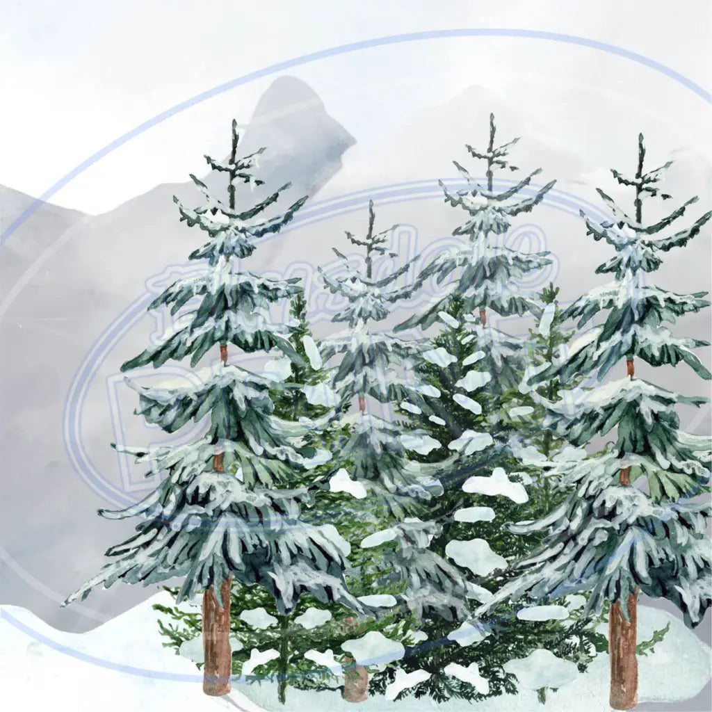 Winter Wonderland 003 Printed Pattern Vinyl